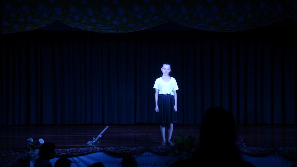 “Escola não é lugar de bullyng” – espetáculo realizado no dia 15/7 durante a 1ª Mostra de Teatro – Dist/Shopping Park (foto: Marco Cavalcanti)