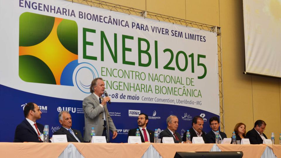 O Encontro Nacional de Biomecânica termina no dia 8/5. (Foto: Marco Cavalcanti)