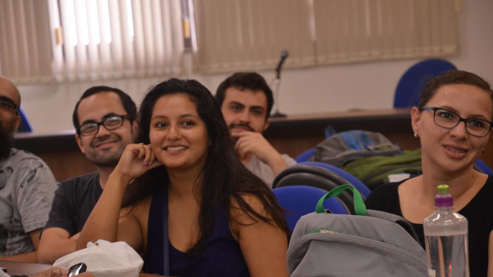  Participaram tanto alunos estrangeiros quanto de outras universidades brasileiras. (foto: Milton Santosi)