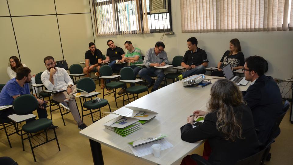 O evento ocorreu na sala de Reuniões do Centro de Incubação de Atividades Empreendedoras (Foto: Milton Santos)
