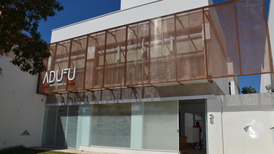Nova sede da Adufu. (foto: Milton Santos)