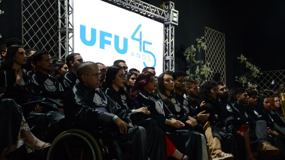 Colação de grau UFU - Uberlândia/noite
