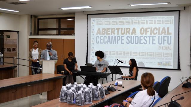 Lançamento da 2ª edição do Cecampe Sudeste UFU (Milton Santos)