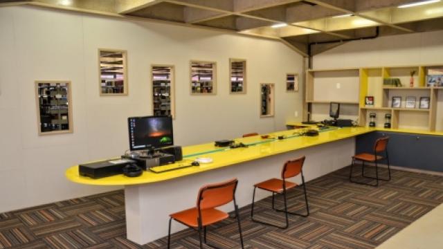 Projeto que resultou em criação do espaço de tecnologias assistivas da Biblioteca Central, no Campus Santa Mônica, foi um dos vencedores (foto: Milton Santos)
