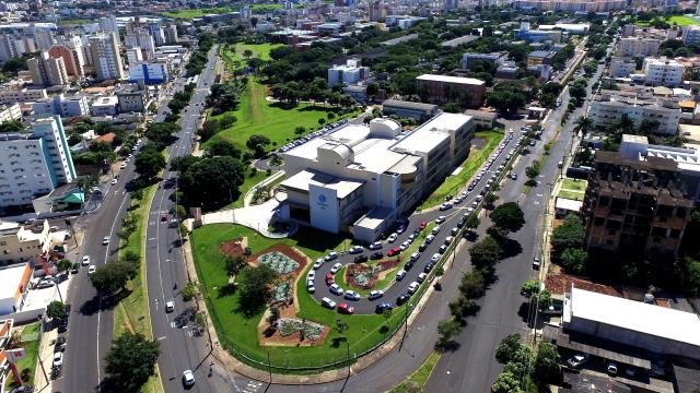 Vista aérea do Campus Santa Mônica/UFU