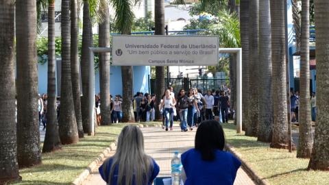 O Campus Santa Mônica foi um dos locais onde foram aplicadas as provas (foto: Marco Cavalcanti)