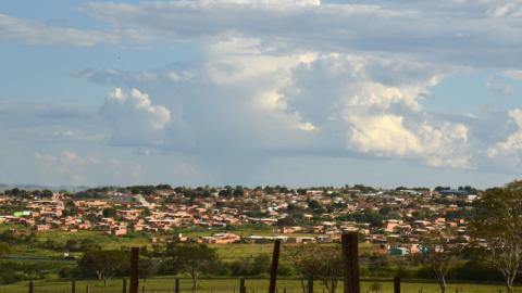 Vista parcial do assentamento do Glória | Foto: Fabiano Goulart