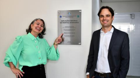 Inauguração da ampliação e reforma do Hospital Veterinário (Milton Santos)