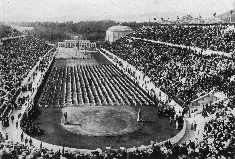 Abertura das Olímpiadas 1896