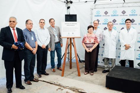Cerimônia de lançamento do serviço de Imagem Oncológica no 