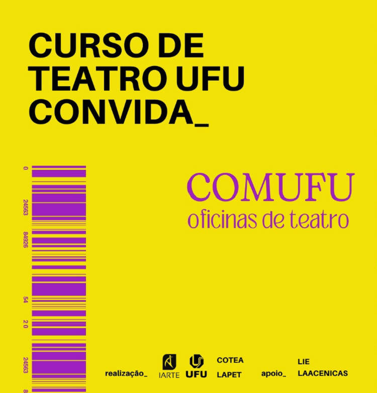 Jogos teatrais, contos e histórias: curso de Teatro da UFU abre