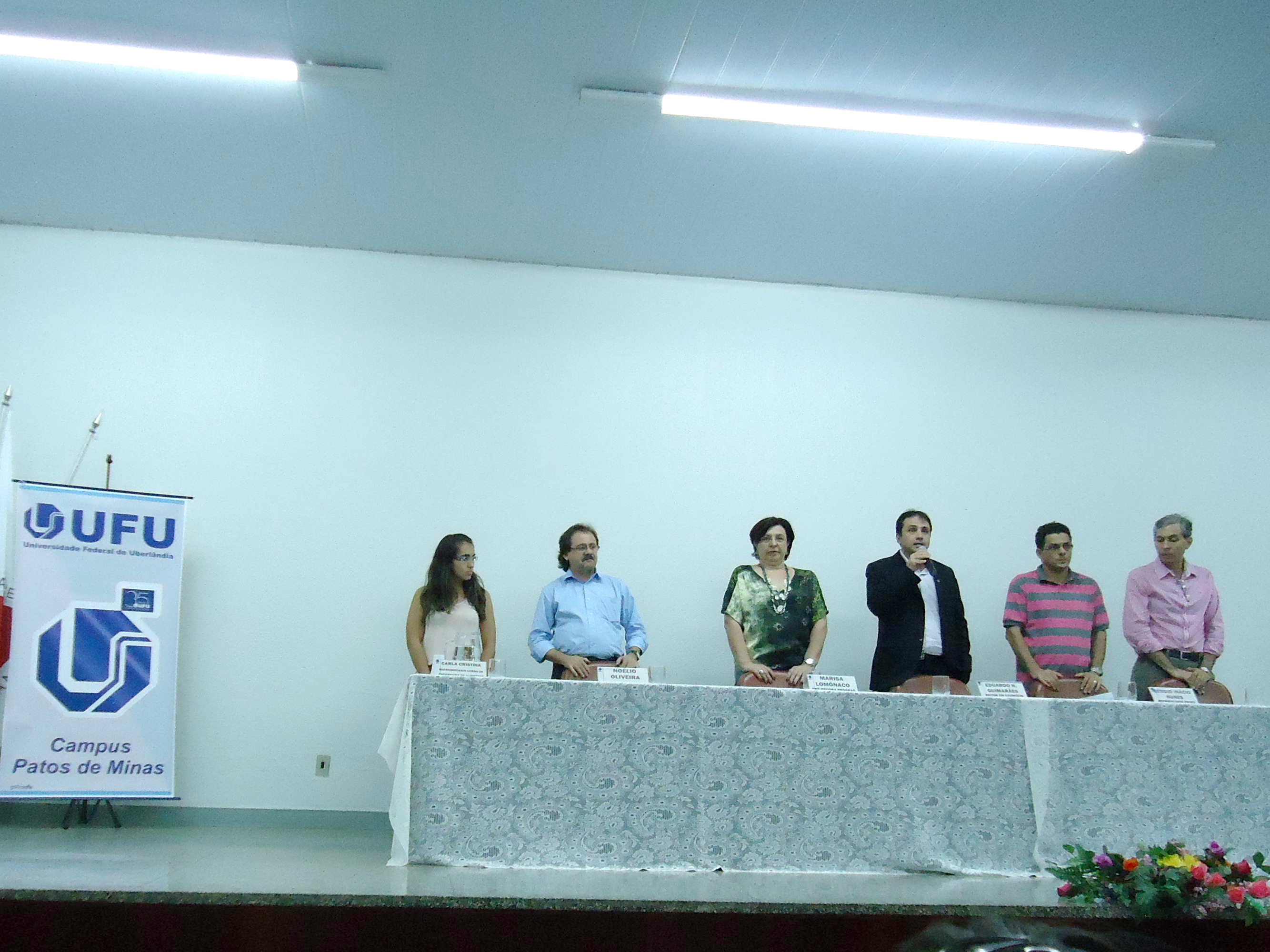 Recepção aos Ingressantes no Campus Patos de Minas (Foto: Arquivo UFU Patos de Minas)