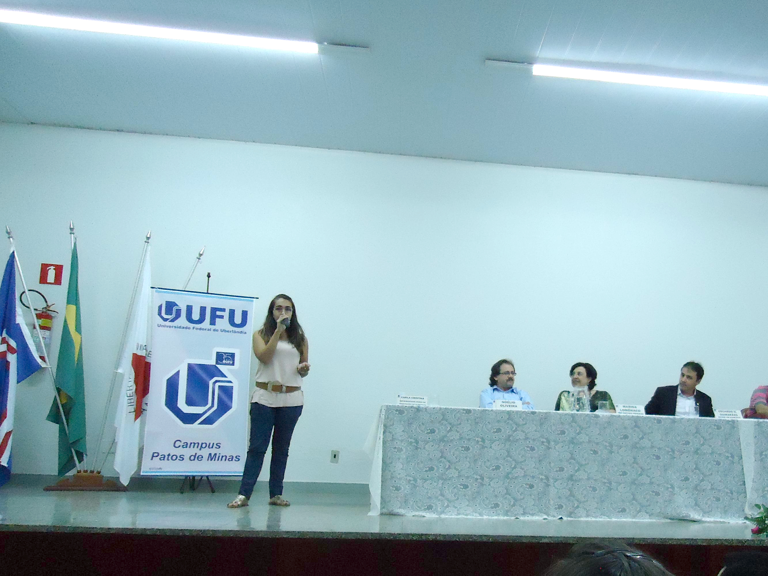 Recepção aos Ingressantes no Campus Patos de Minas (Foto: Arquivo UFU Patos de Minas)