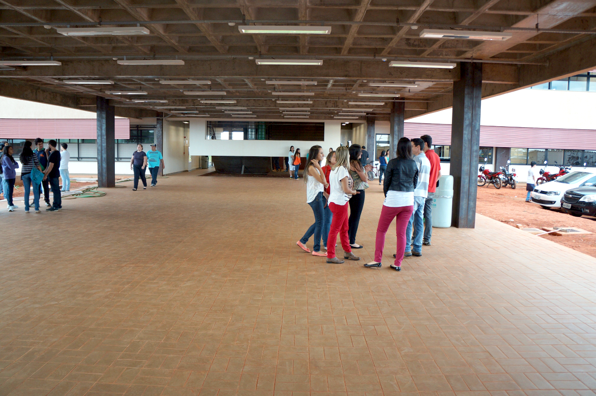 Recepção aos Ingressantes no Campus Monte Carmelo (Foto: Arquivo UFU Monte Carmelo)