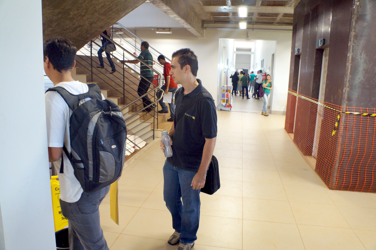 Recepção aos Ingressantes no Campus Monte Carmelo (Foto: Arquivo UFU Monte Carmelo)