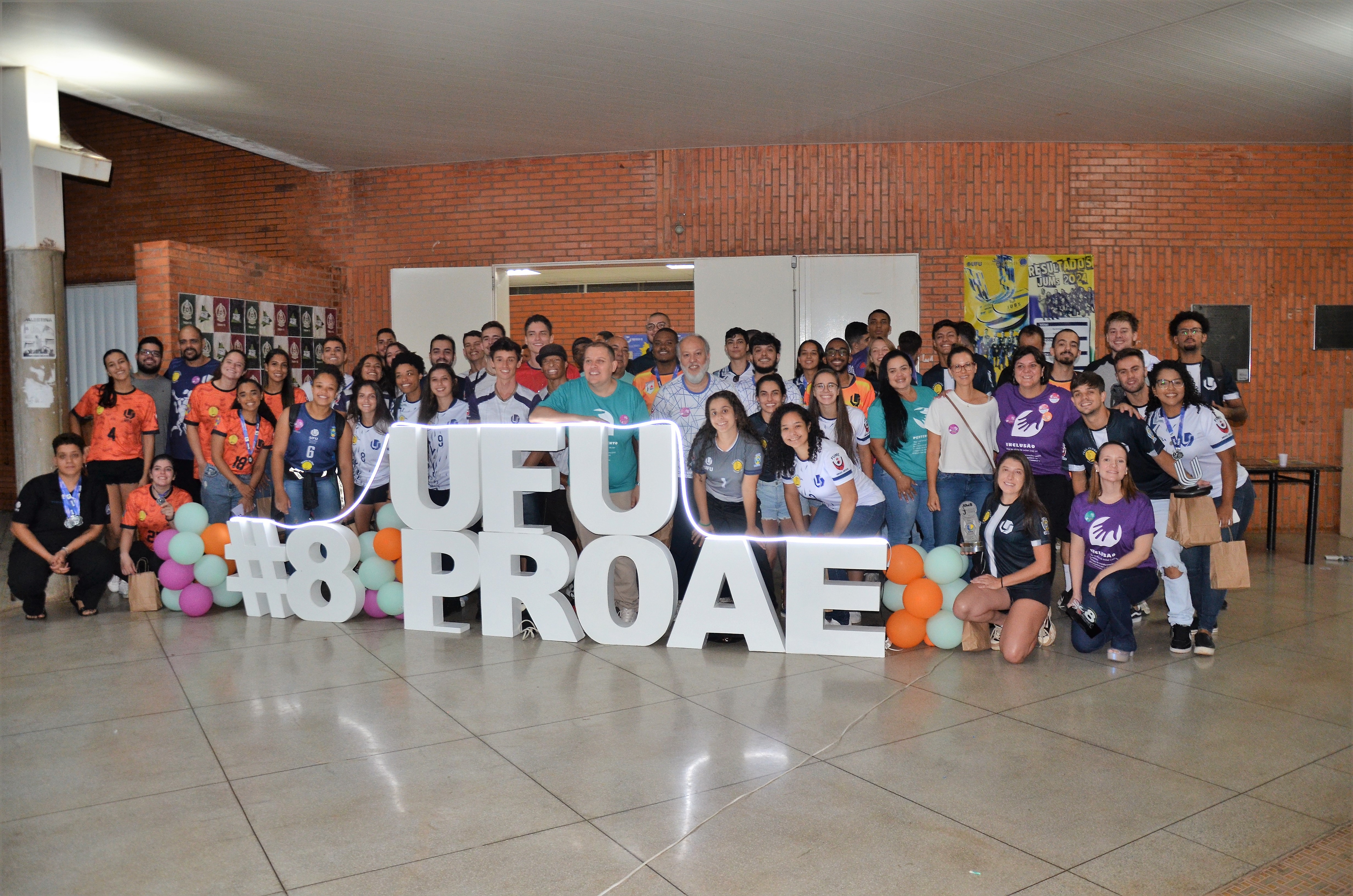 UFU homenageia estudantes da universidade pelos resultados nos JUMs e JUBs (Fotos: Milton Santos)