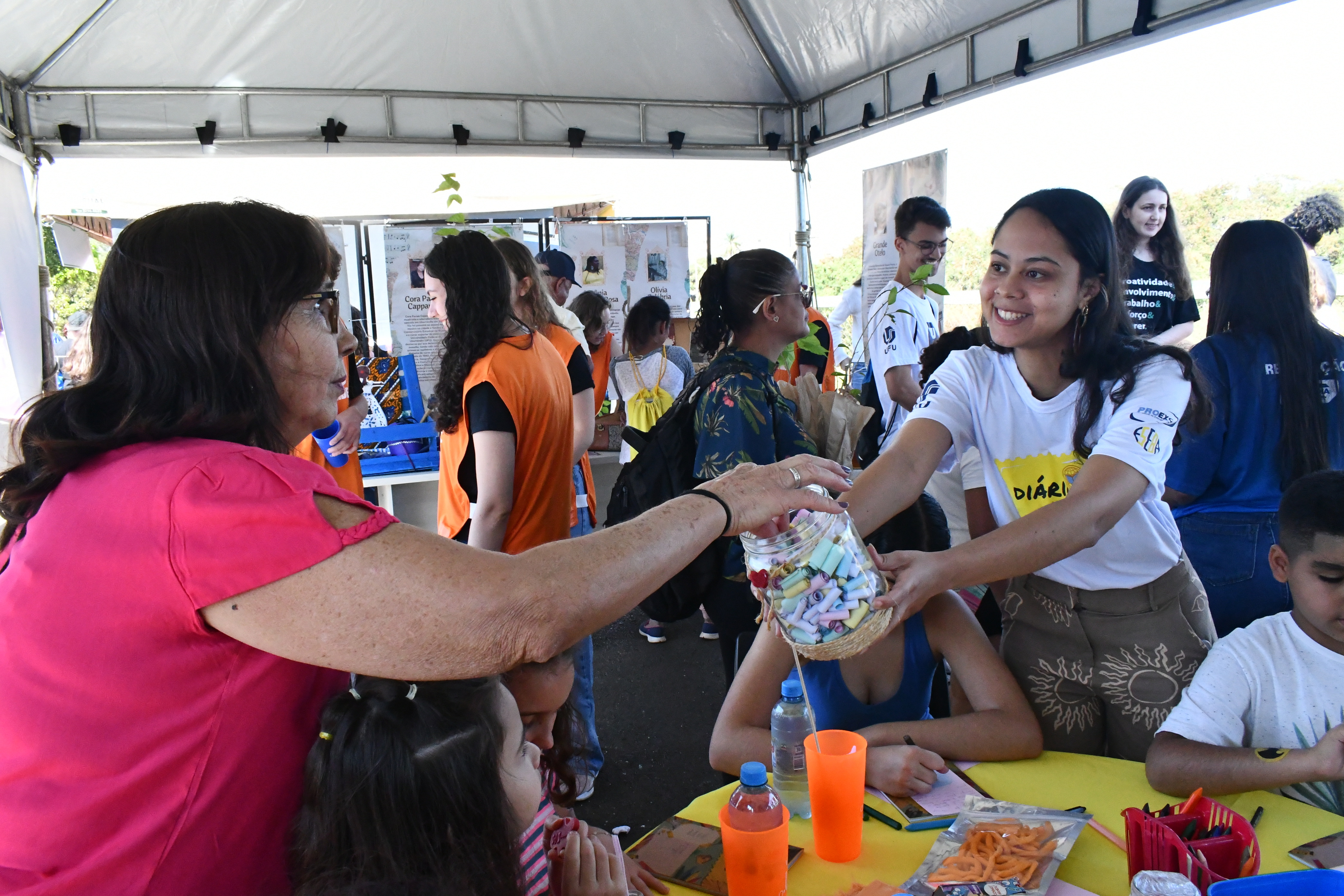 Projeto UFU pela Cidade esteve presente no Parque do Sabiá (Milton Santos) 