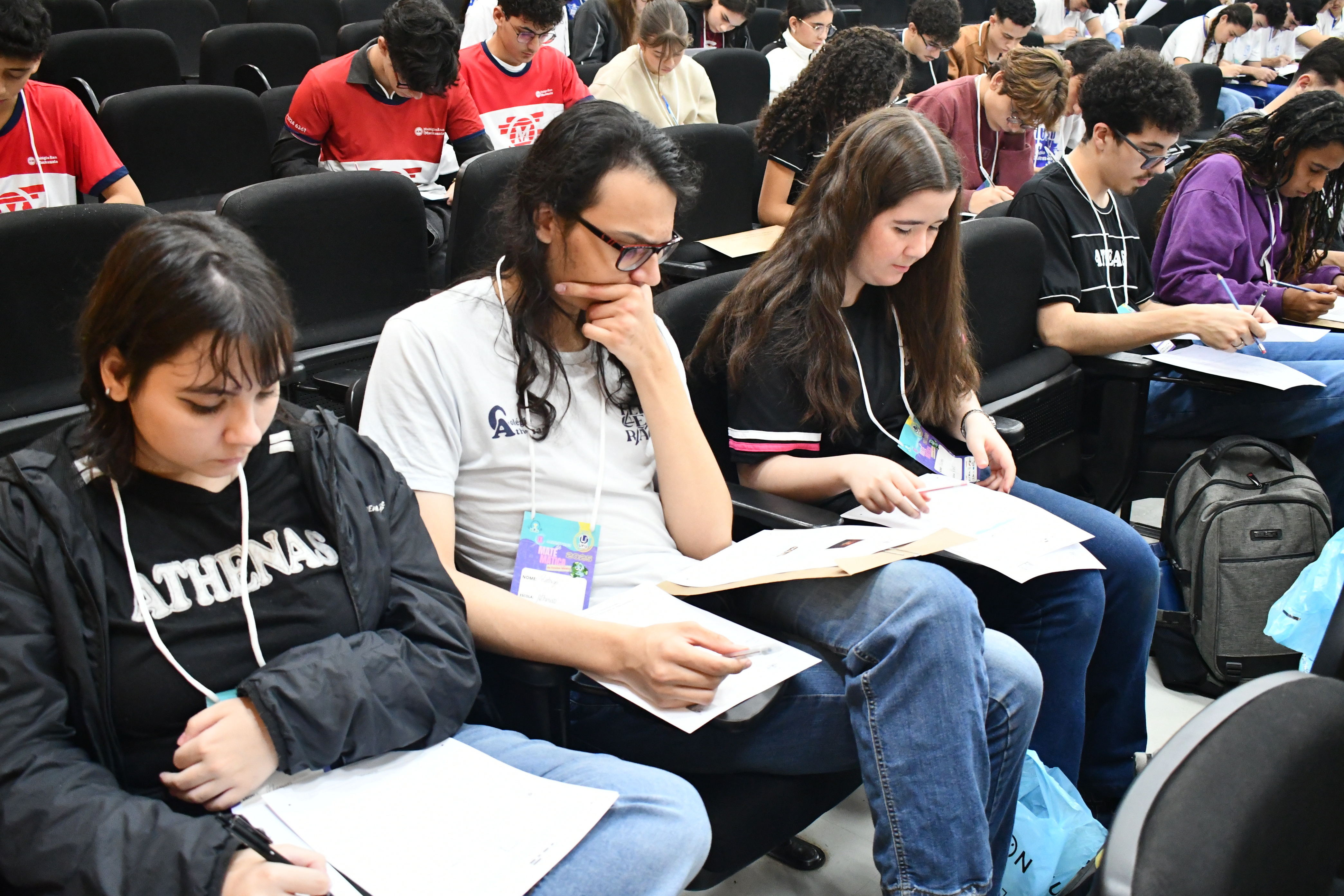 IX Maratona de Matemática do Ensino Médio (Fotos: Milton Santos)