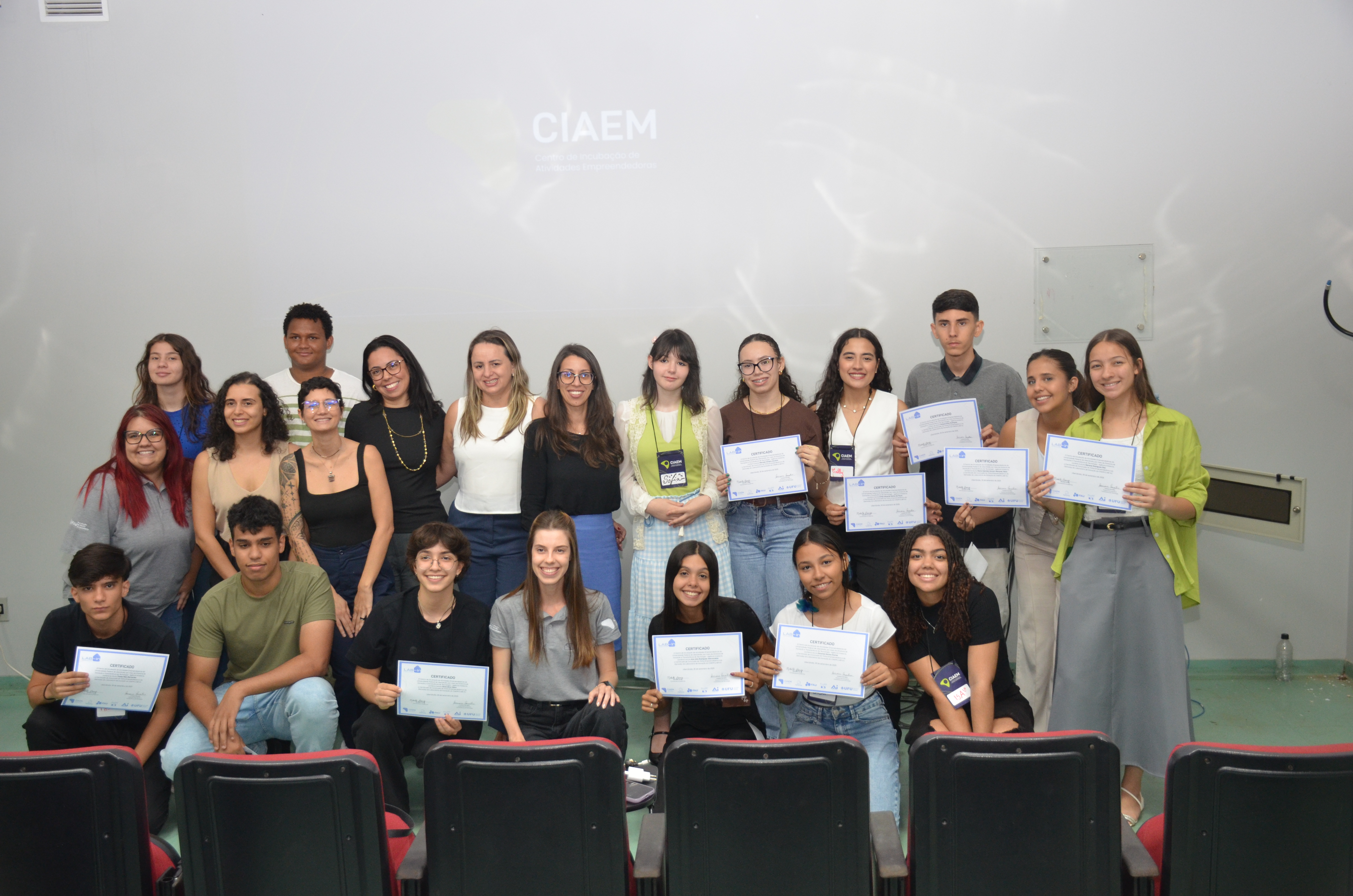 Ciaem UFU finaliza sétima turma de estudantes do Laboratório de Inovação