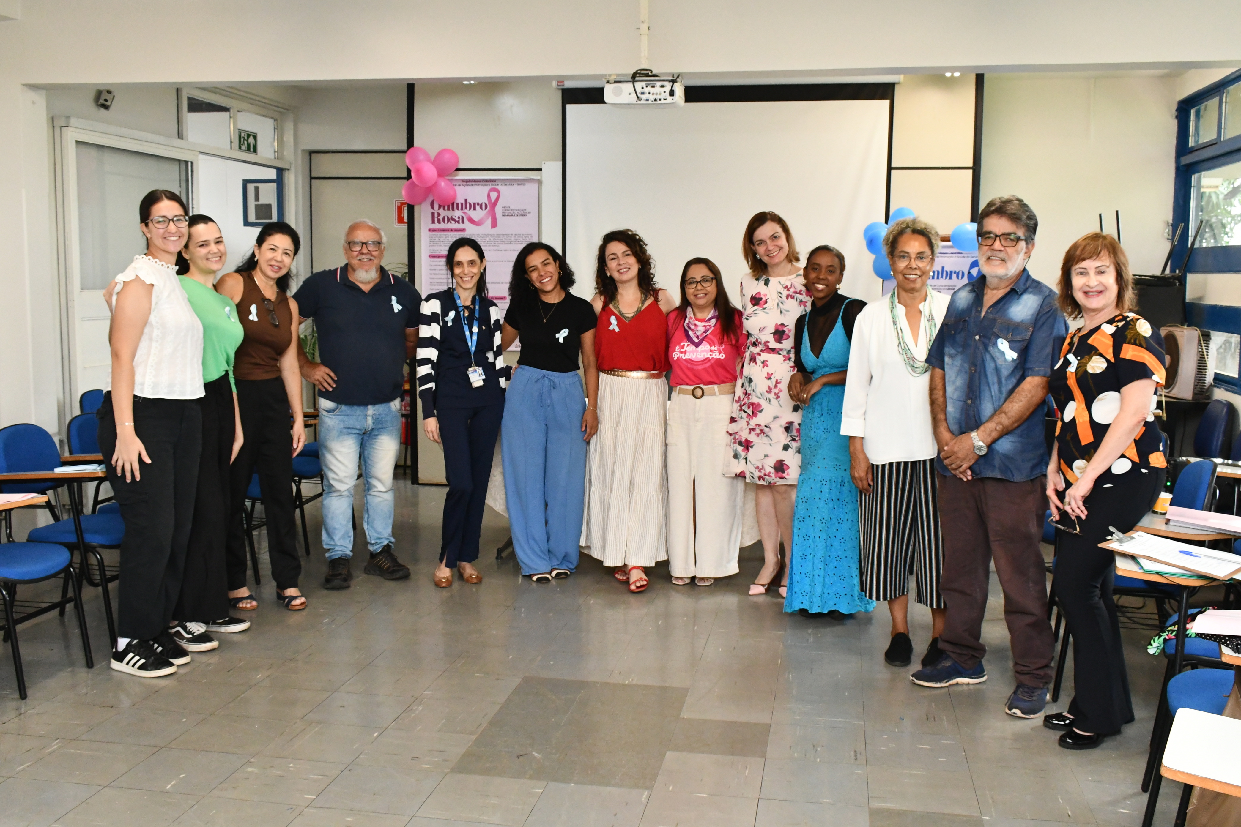 Primeiro dia do curso "Outubro Rosa e Novembro Azul- Saúde Integral, Prevenção e Qualidade de Vida" (Fotos: Milton Santos)