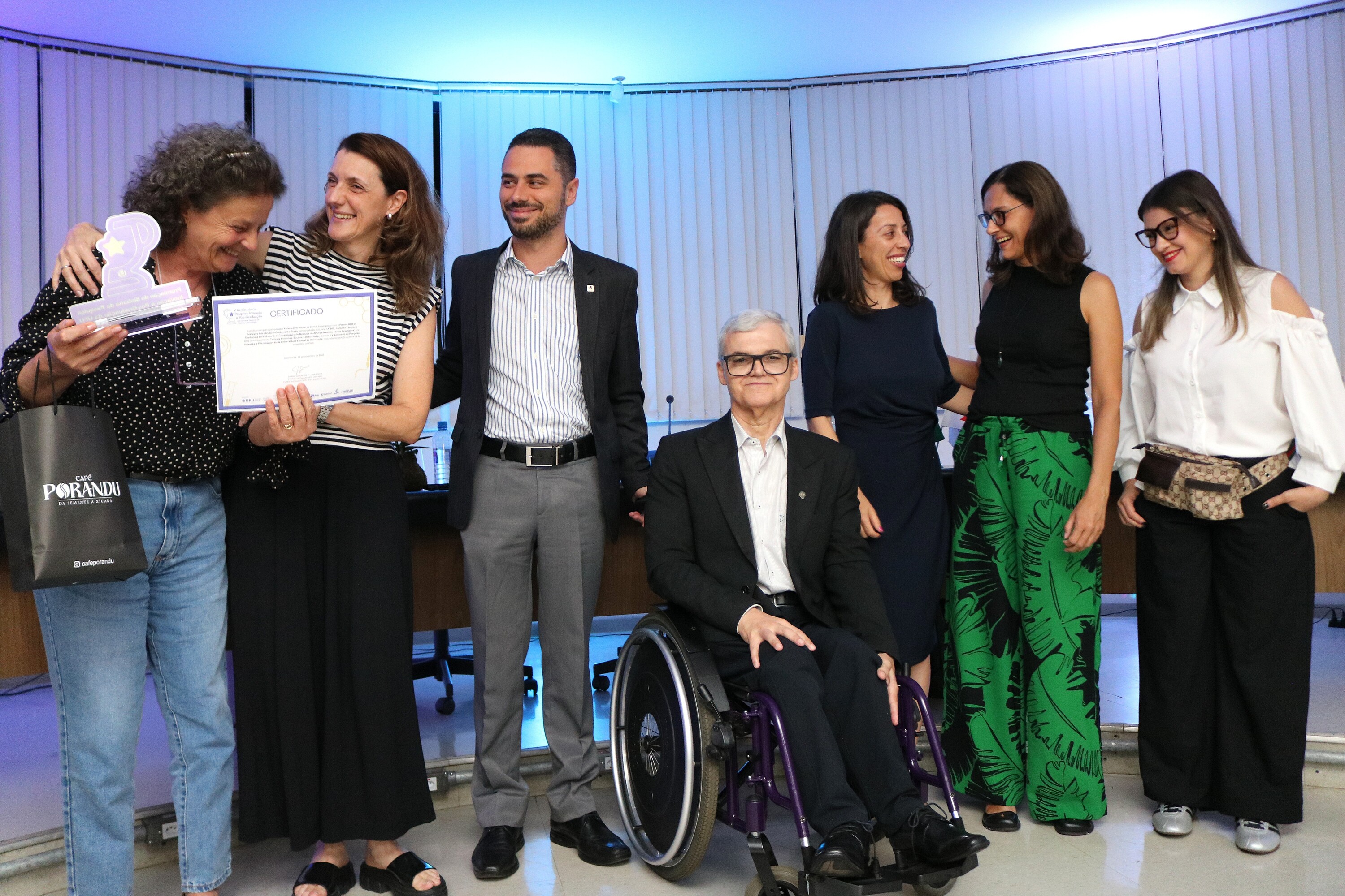 Premiação do Sistema de Pesquisa, Inovação e Pós-Graduação (foto: Marco Cavalcanti)