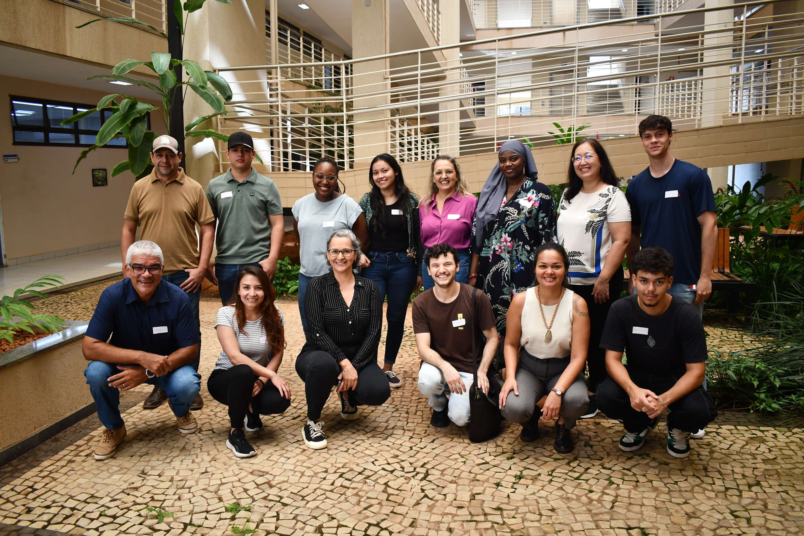 Os alunos do programa de Estudantes-Convênio de Português como Lingua Estrangeira/ Foto: Milton Santos