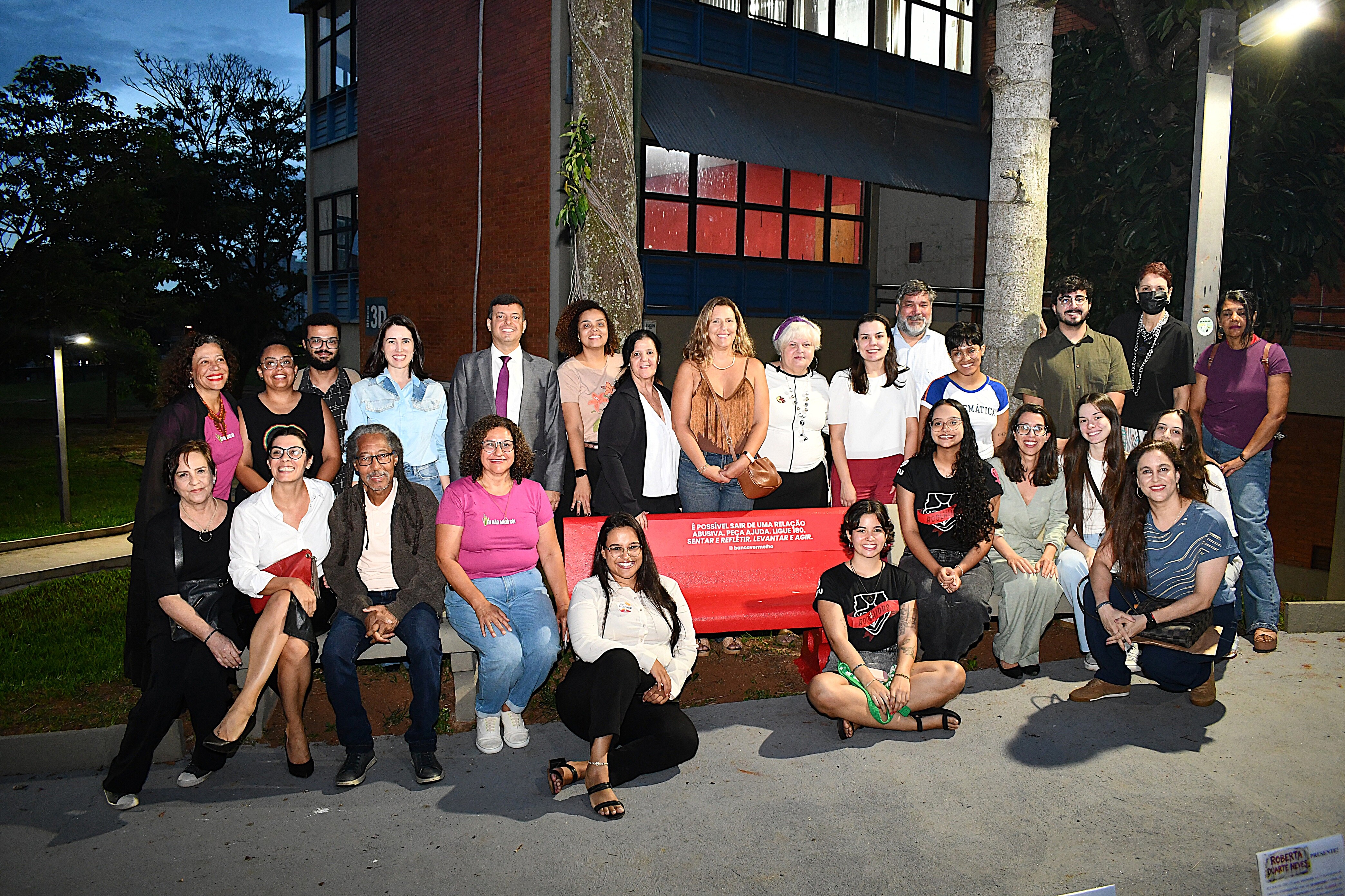 Inauguração do movimento Banco Vermelho (Fotos: Milton Santos)