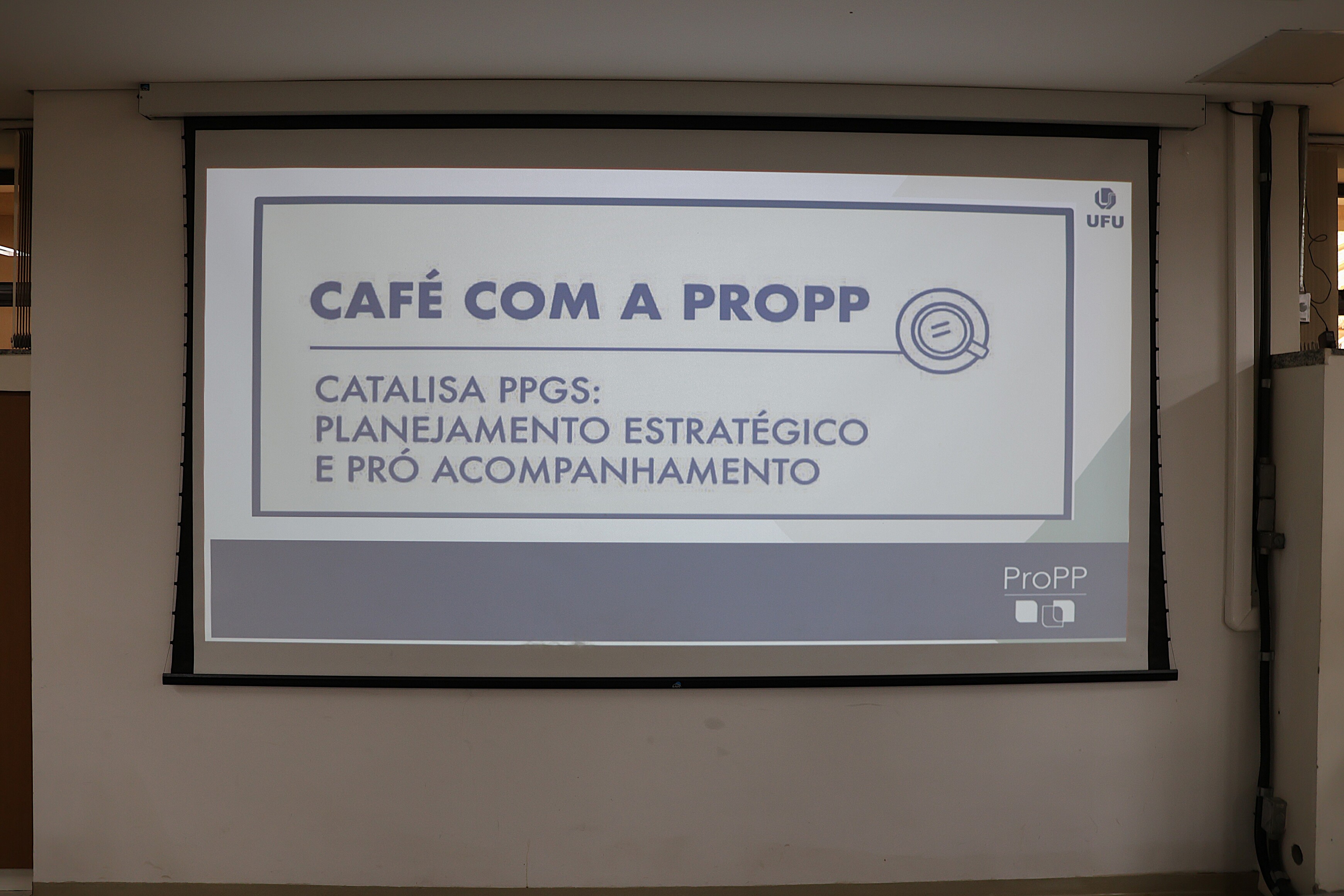 Café com a ProPP (Fotos: Lucas Mendes)