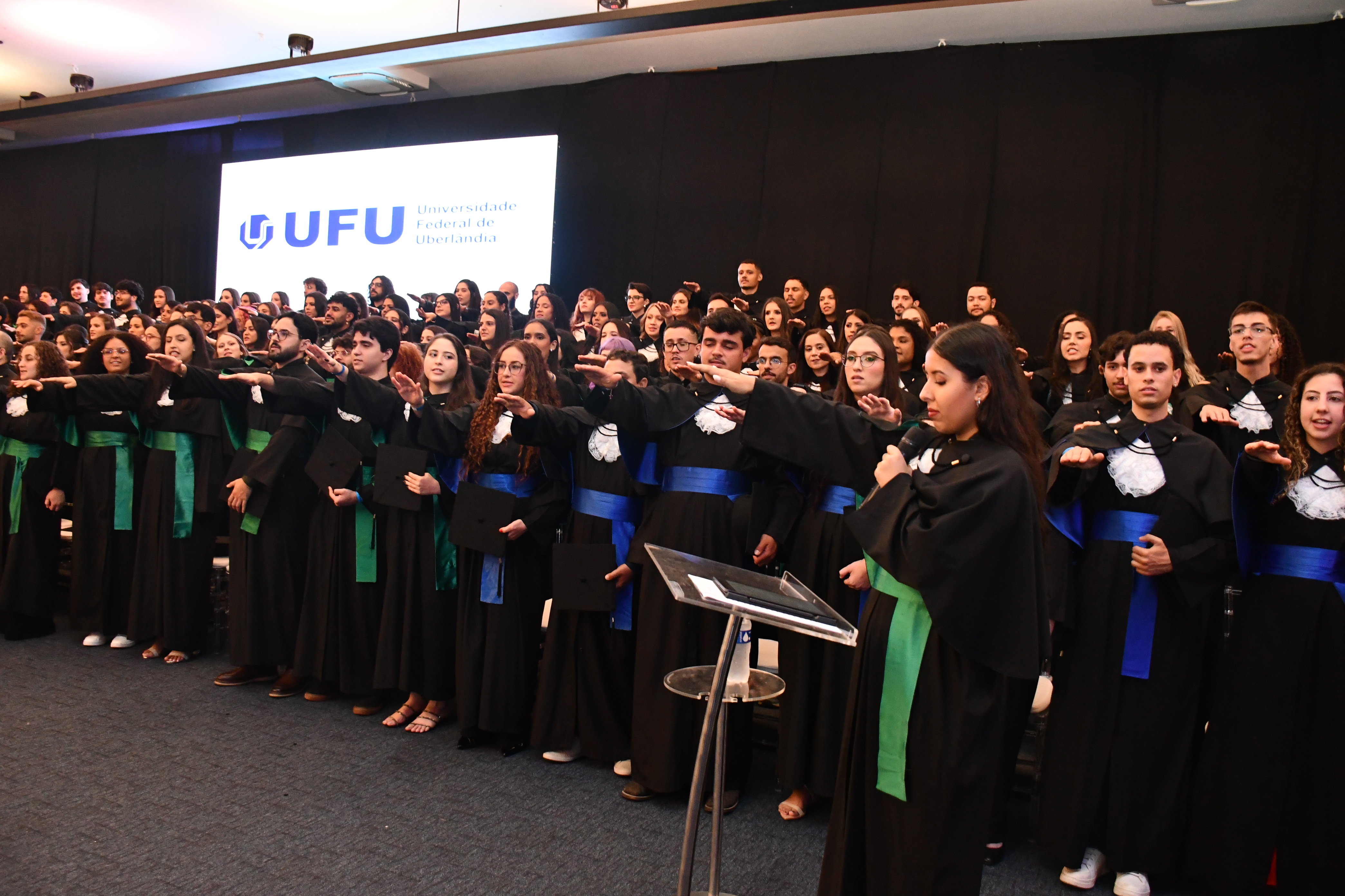 Colação de grau 2025/2: Uberlândia (Turno noite) (Fotos: Milton Santos)