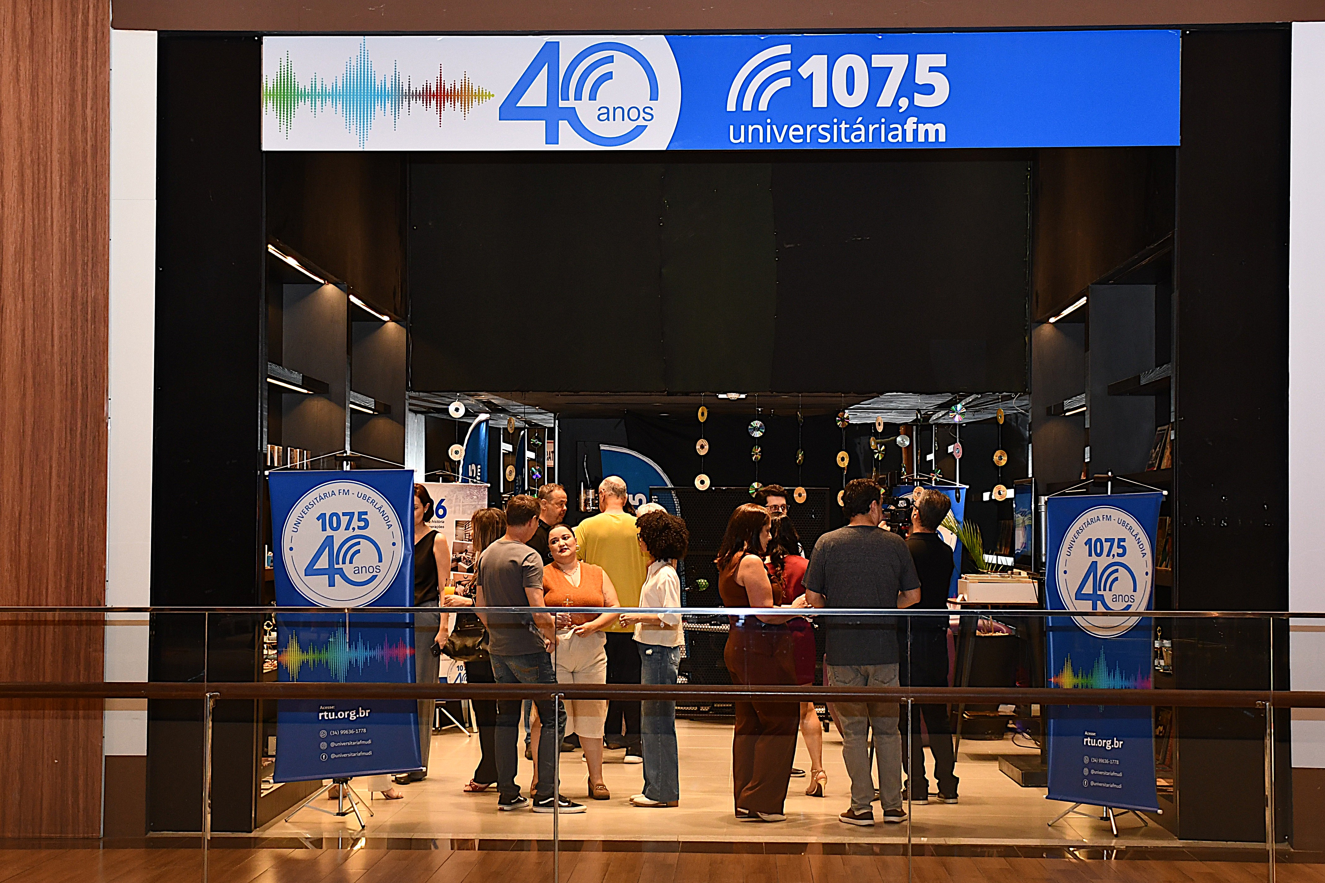 40 anos da Rádio Universitária - FM 107.5 (Foto: Milton Santos) 