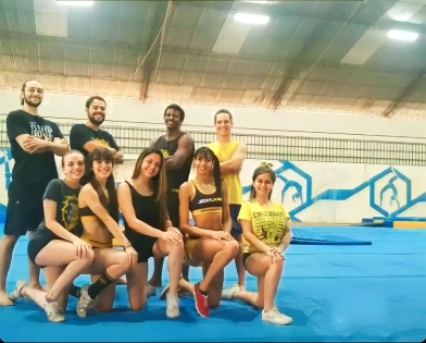 Equipe Sexy Lions é uma das favoritas da modalidade, que é estreante nesta edição dos jogos. (Foto: Lyege Evangelista)