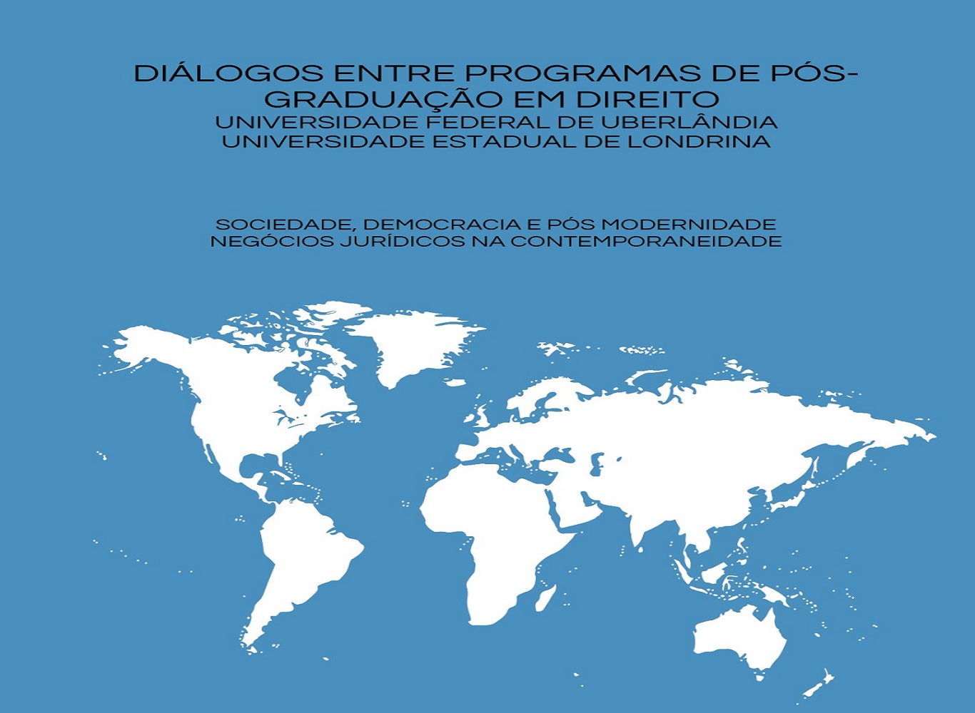 Capa do livro 'Diálogos entre Programas de Pós-Graduação em Direito'