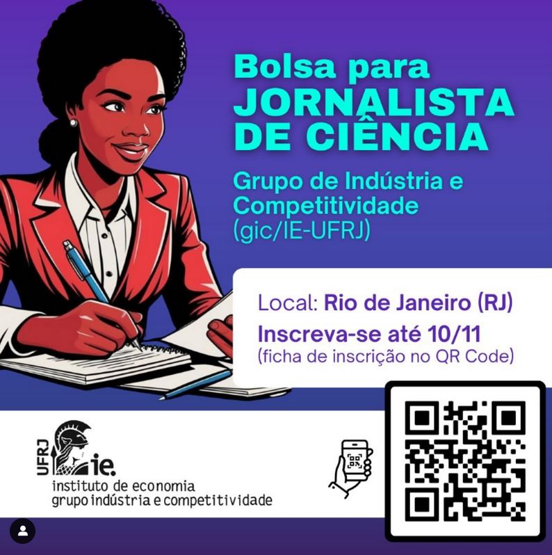 Bolsa para Jornalistas de Ciência