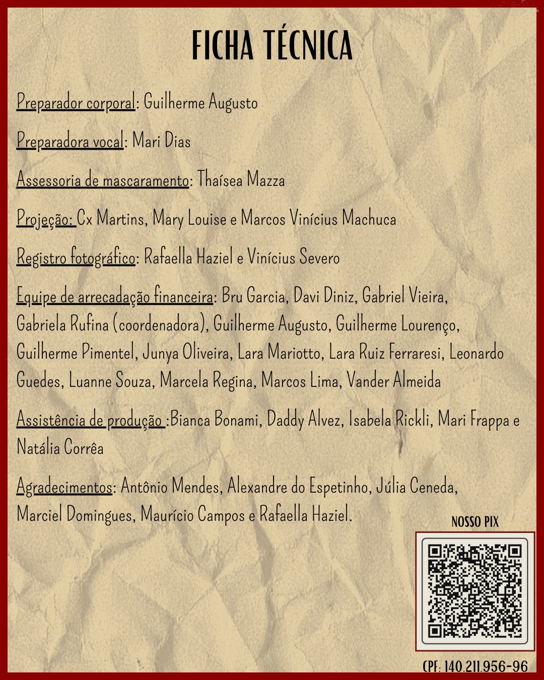 Ficha Técnica II