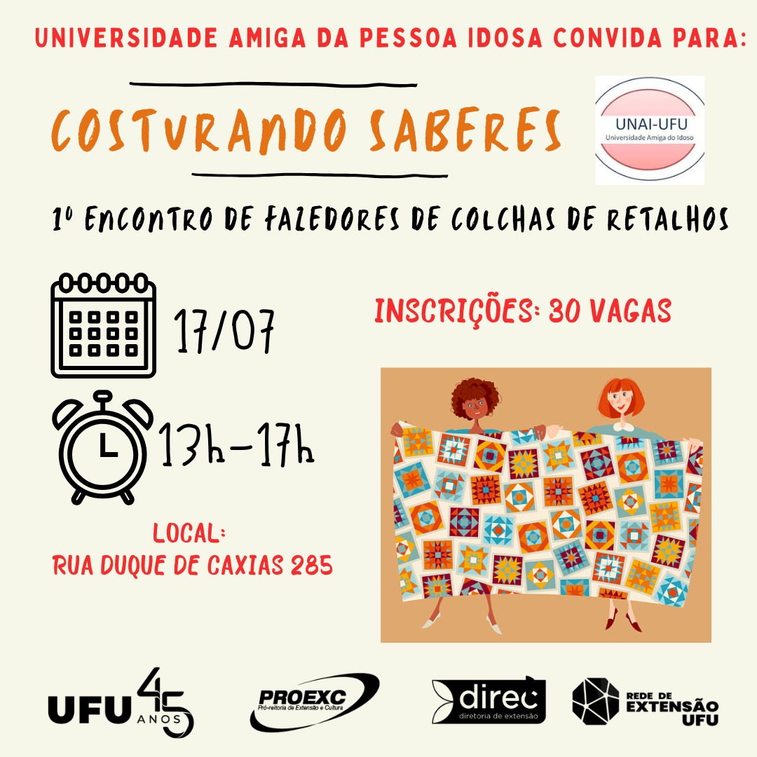 O evento acontece dia 17 de julho