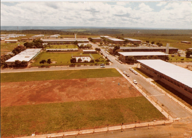 Foto área do Campus Umuarama