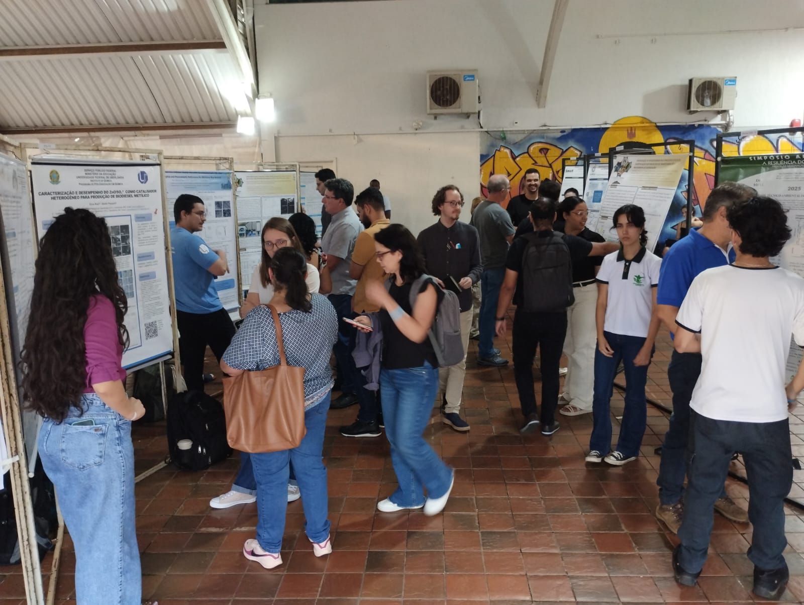 Exposição de pesquisas