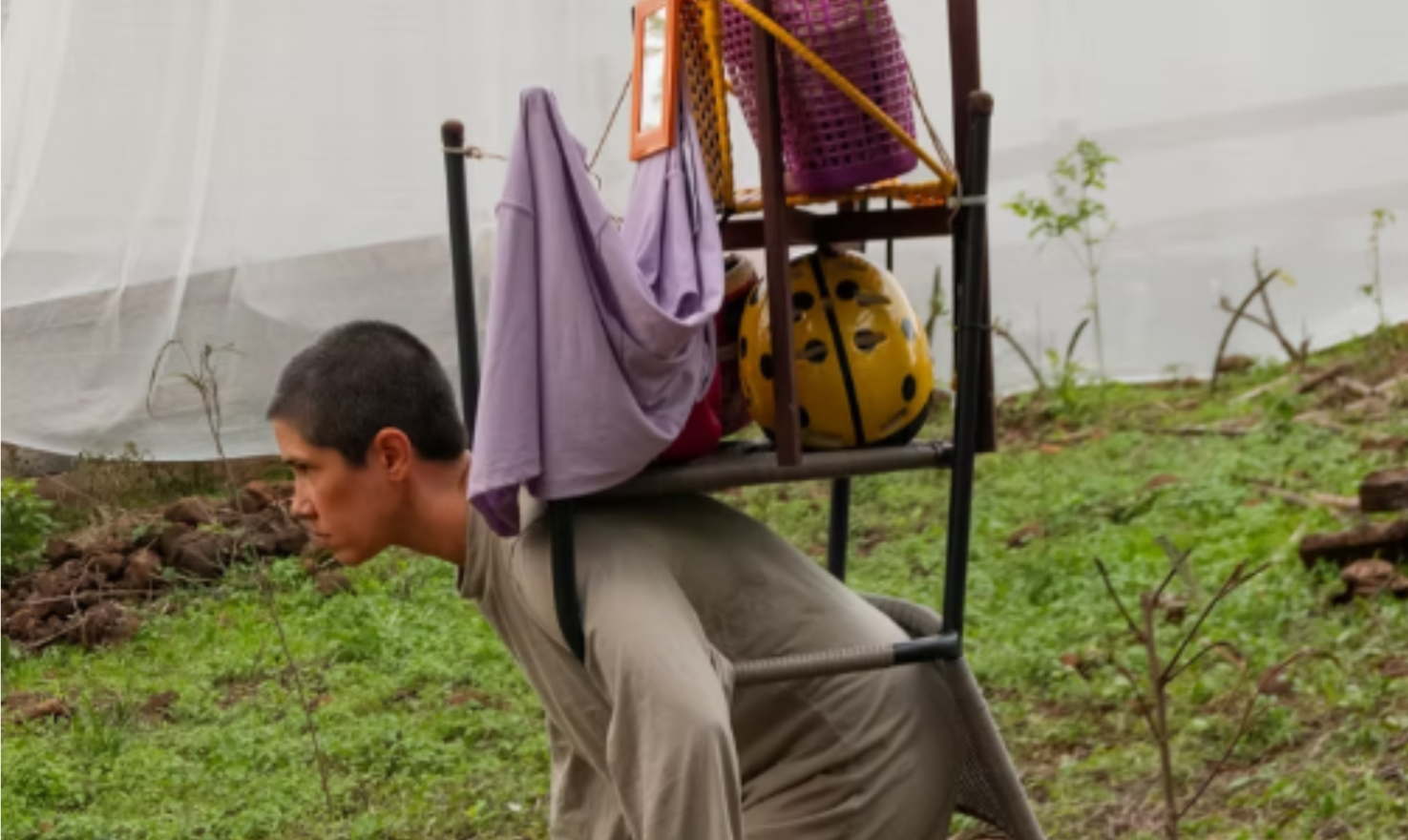 Imagem de divulgação do filme 'Mulher-Casa'