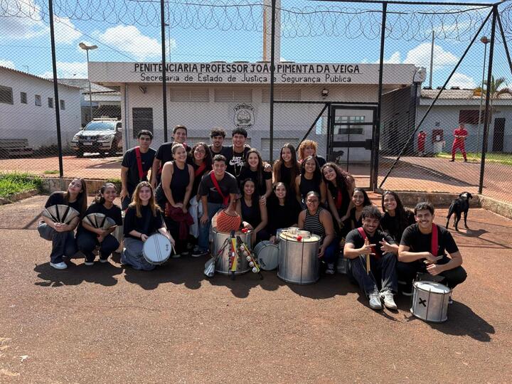 Membros da Bateria Meritíssima - Fadir UFU