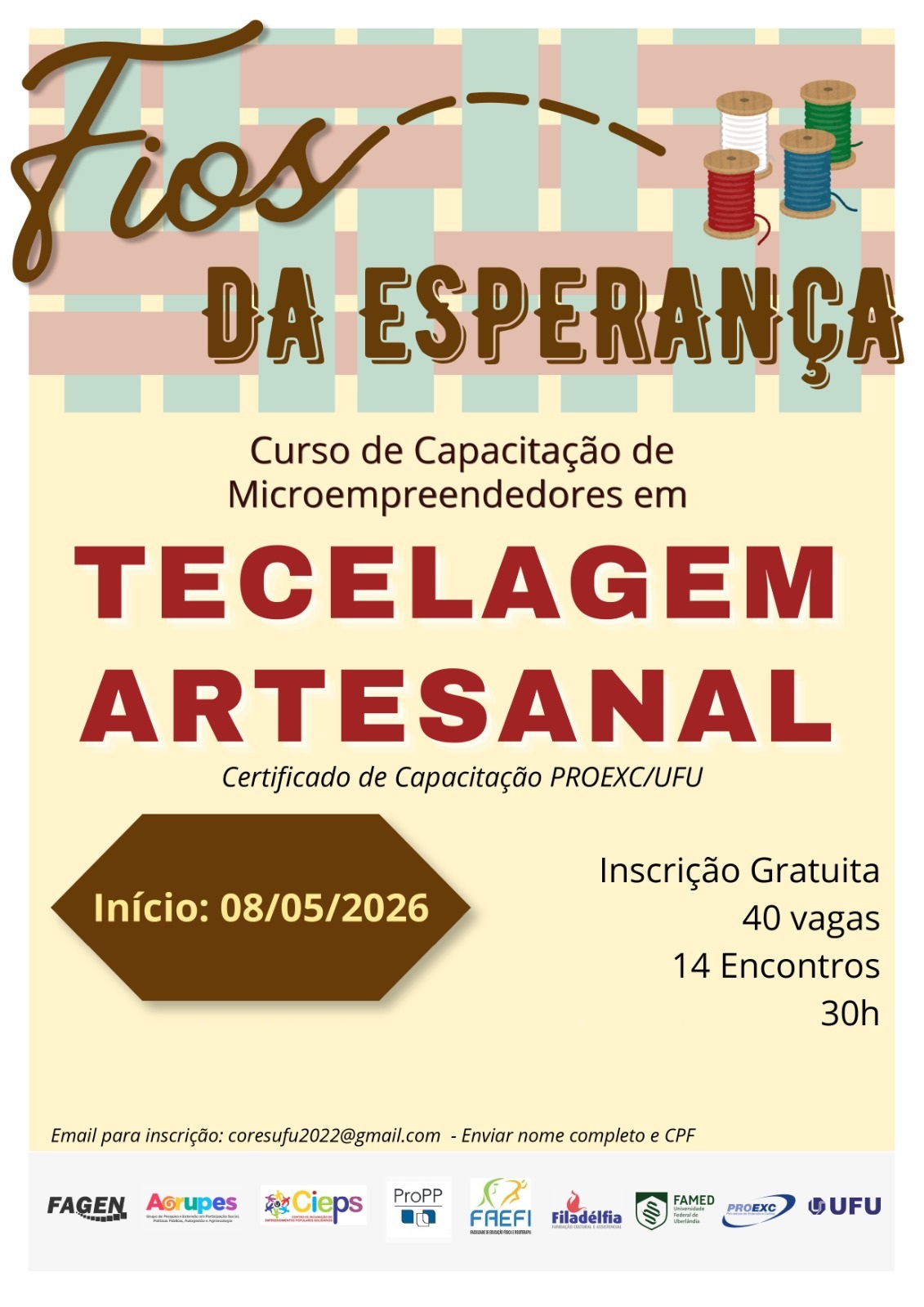 Curso de Tecelagem Fios da Esperança