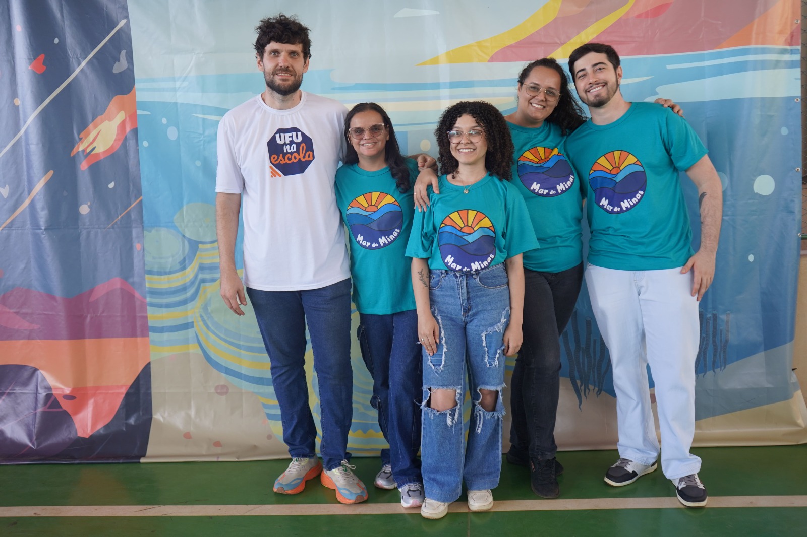 Imagem da Equipe que organizou o evento