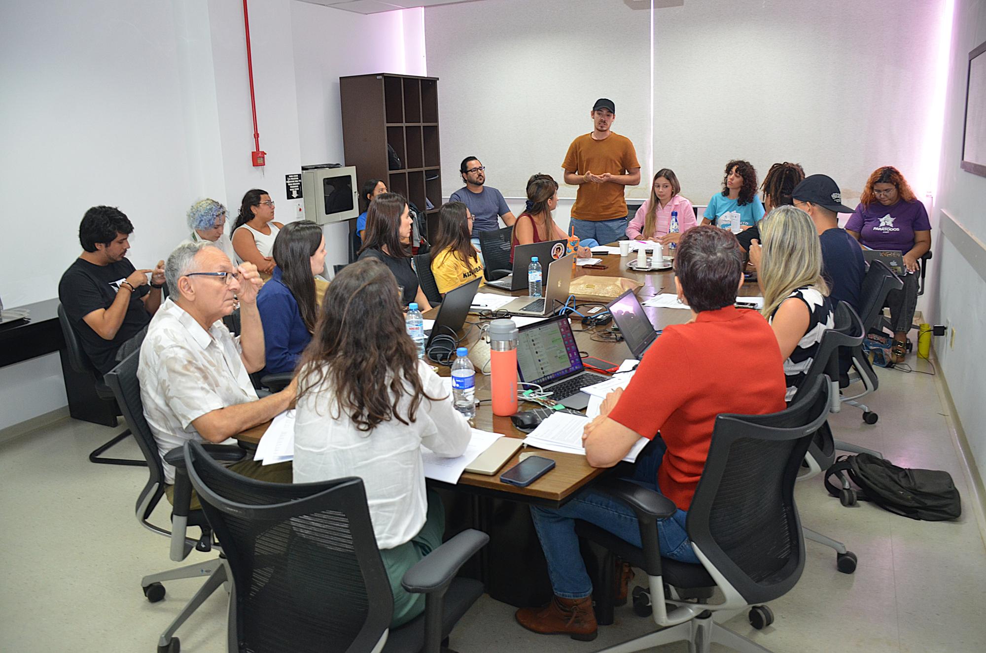 Foto da reunião