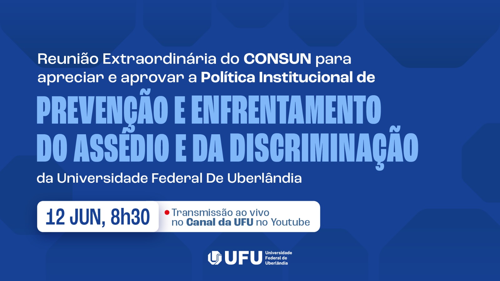 Arte de Divulgação da reunião 