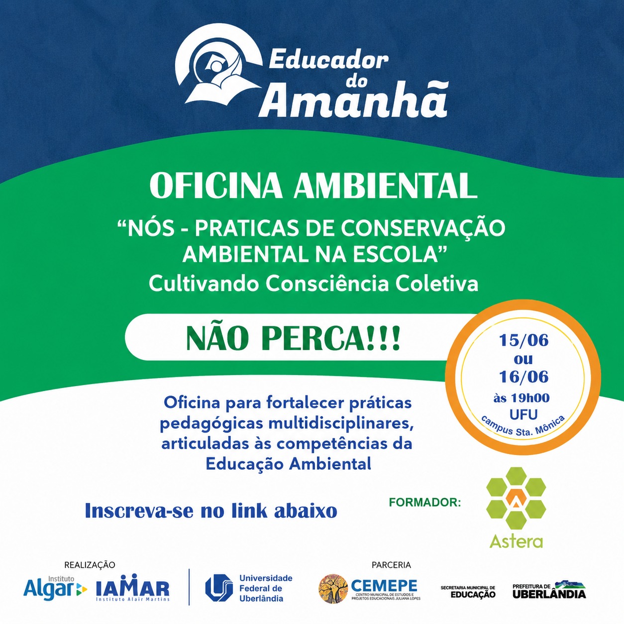 Banner de divulgação do evento