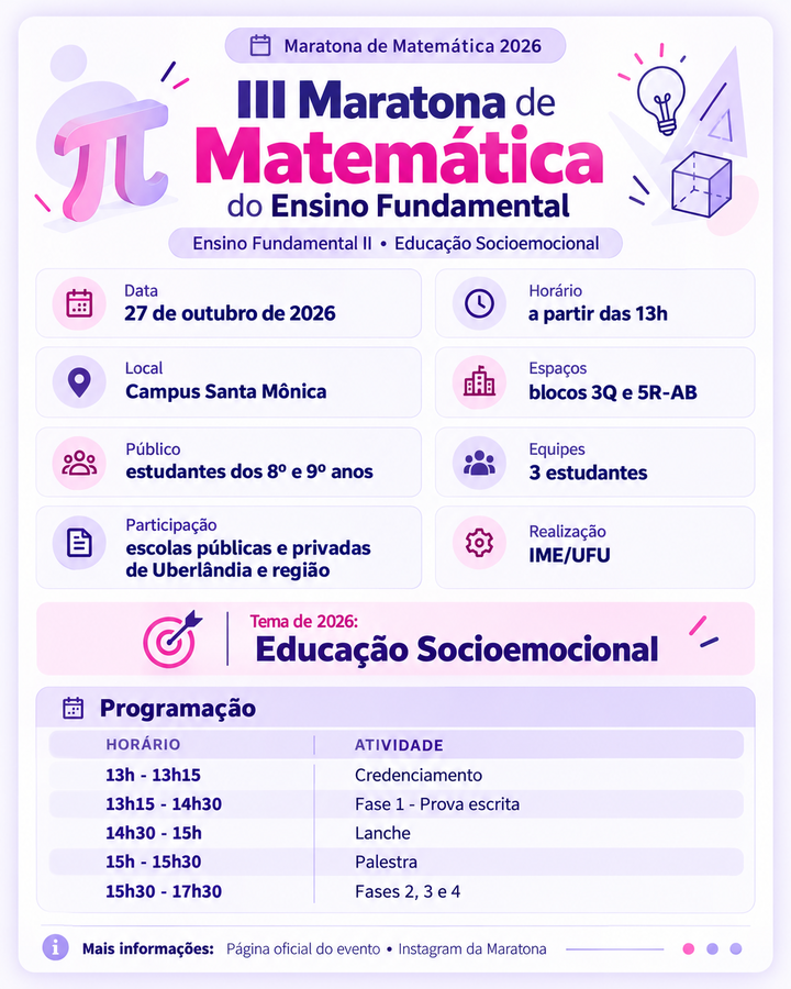 Programação III Olimpiada de Matematica