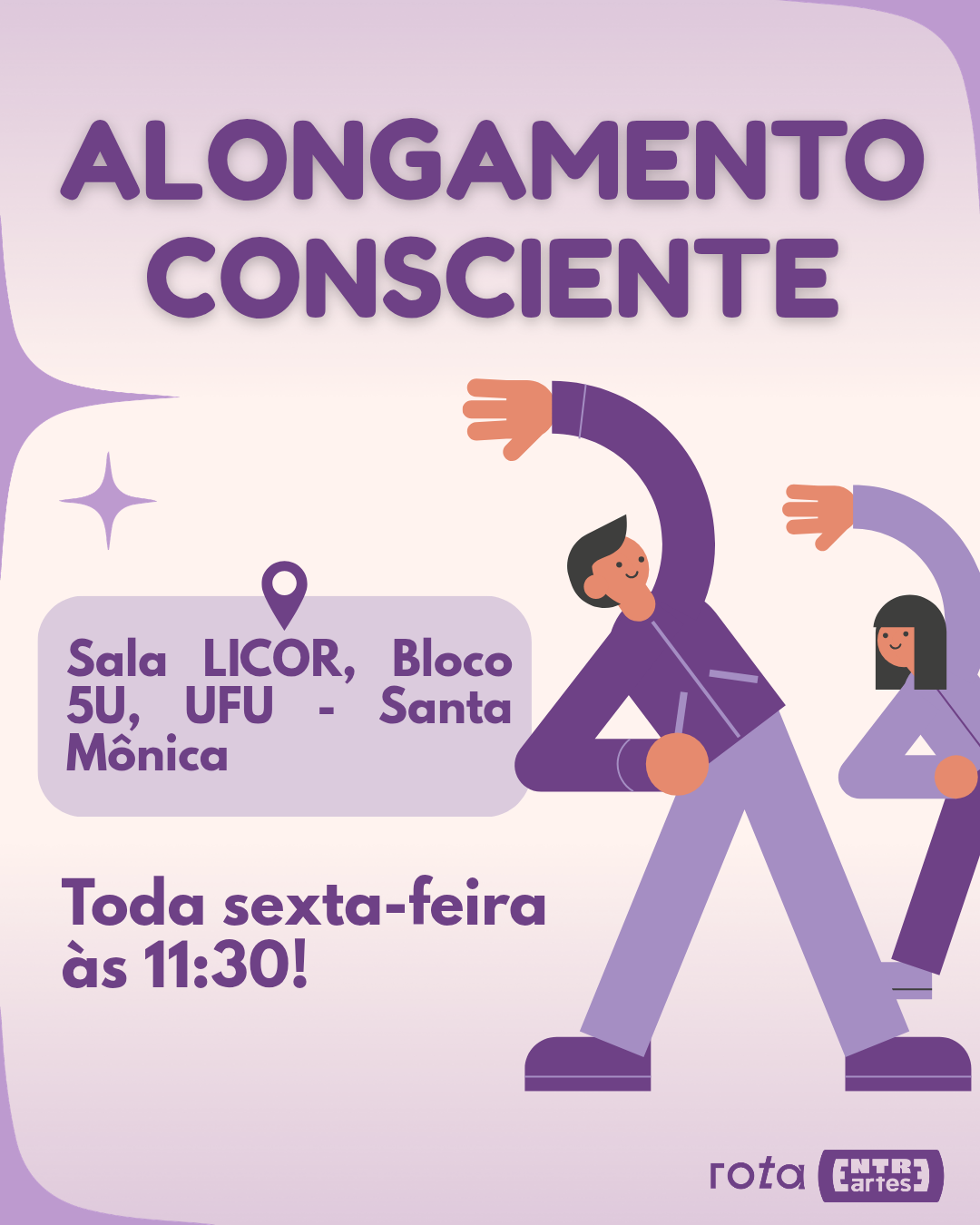 Arte de divulgação do projeto