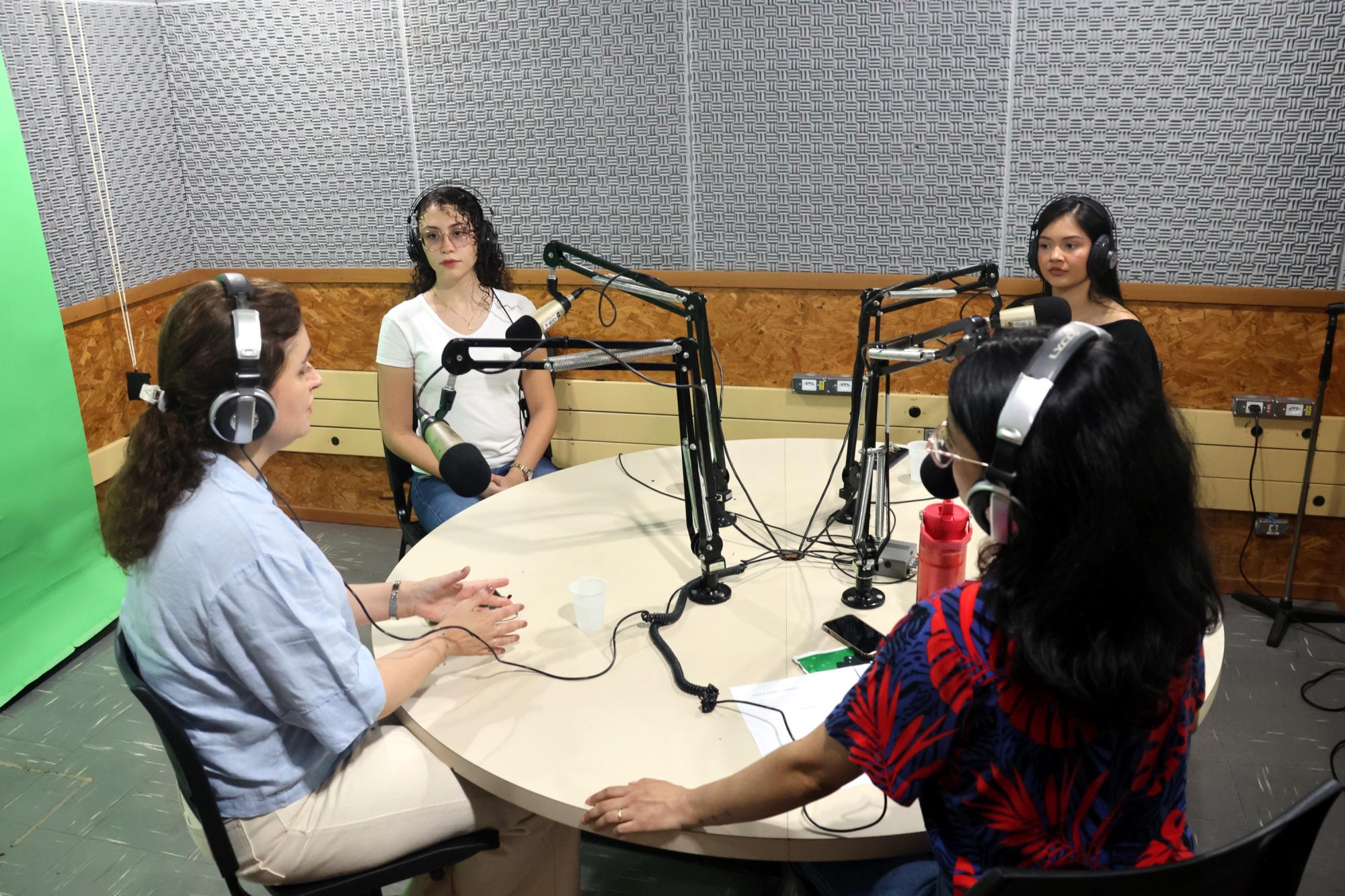 Foto da gravação do episódio