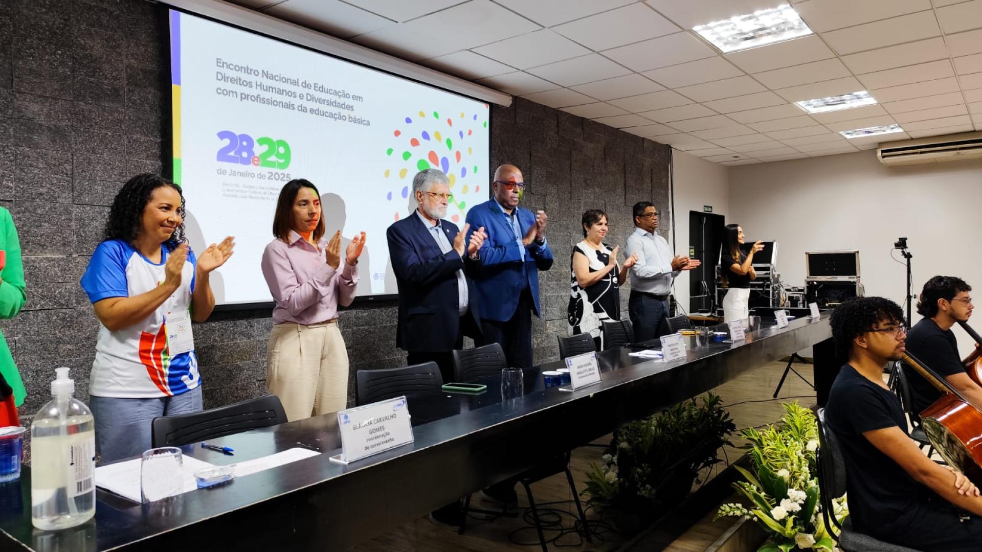 UFU e Secadi/MEC promovem encontro nacional para discutir educação em direitos humanos junto aos profissionais da educação básica