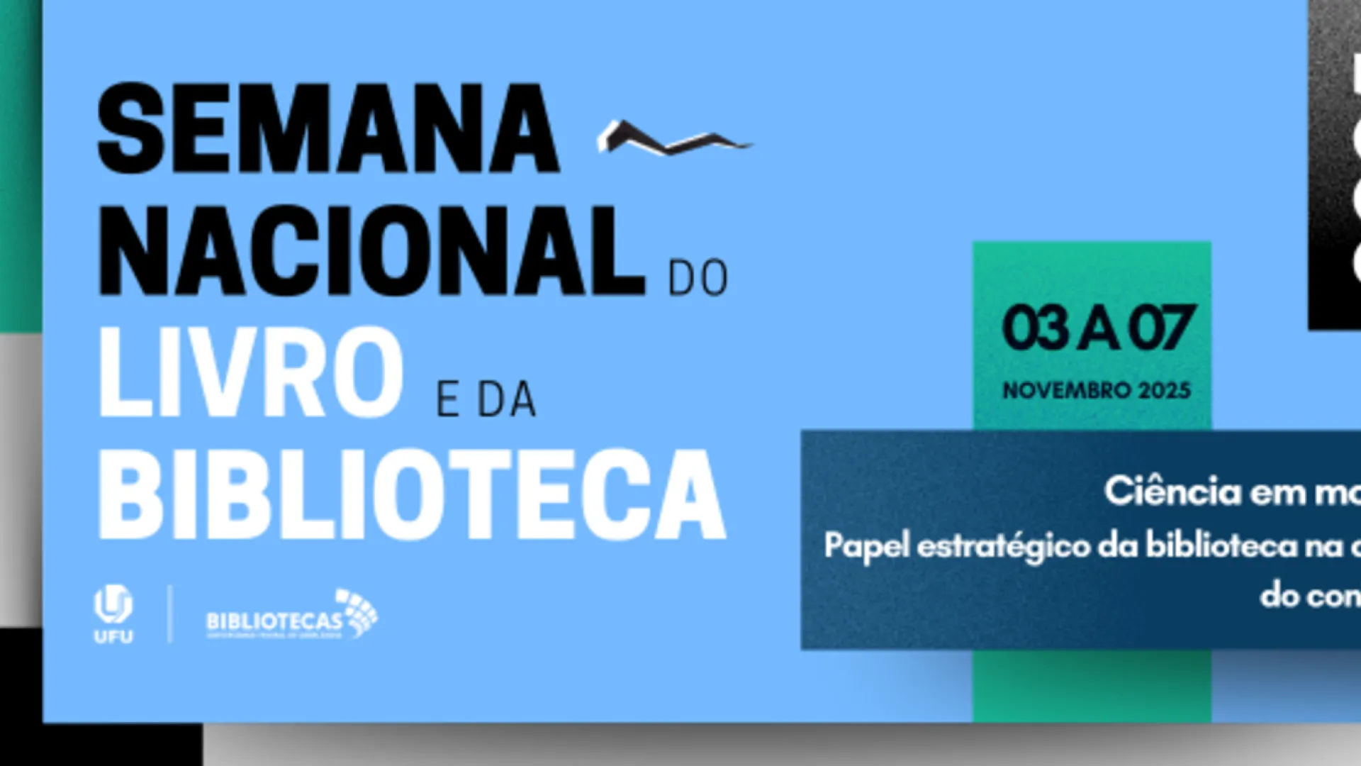 Vem aí a Semana Nacional do Livro e da Biblioteca