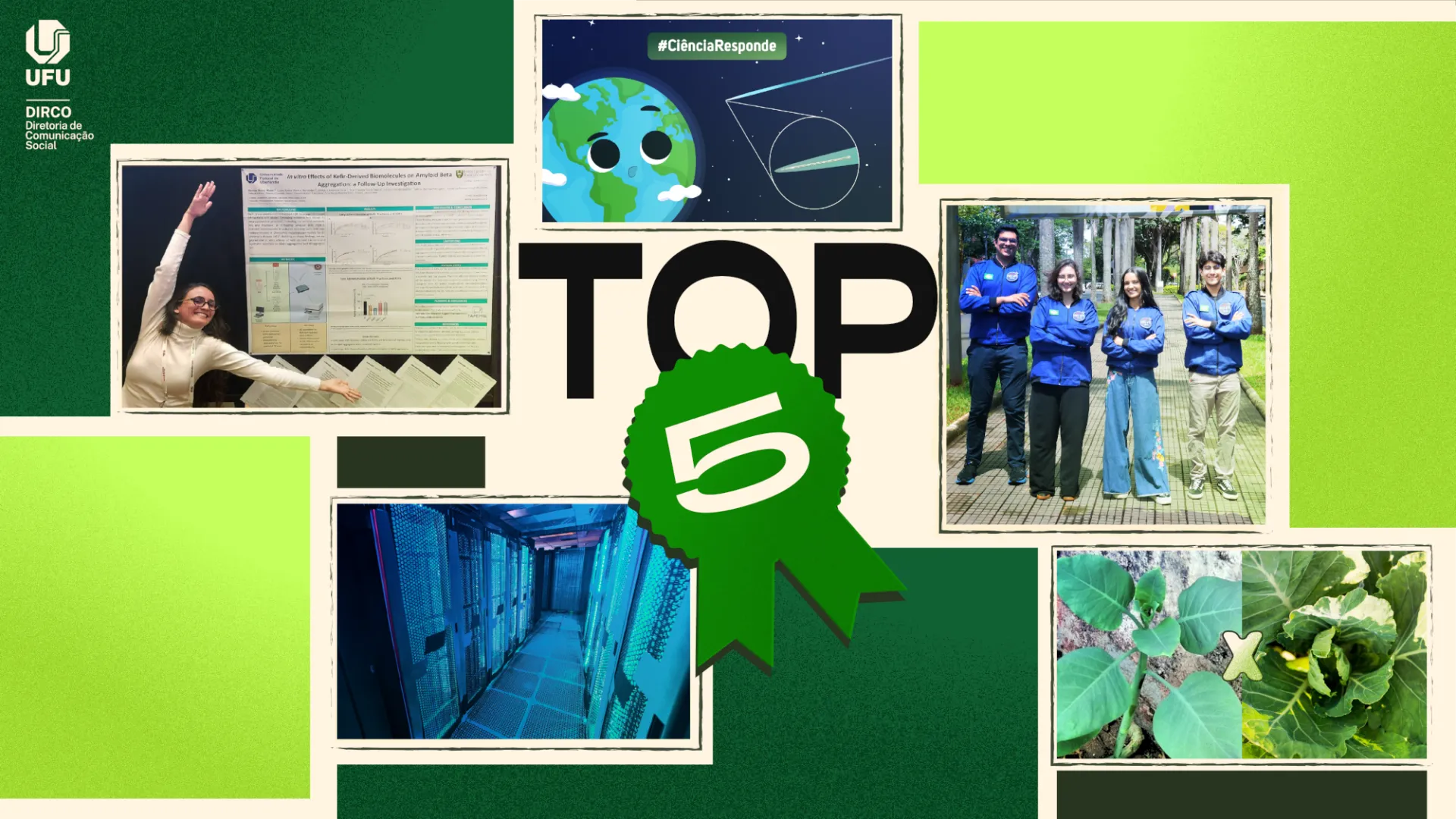 Top 5 notícias de Ciência mais lidas no Comunica UFU em 2025